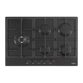 Schock STR85THBKN | PROFESSIONAL PC 75  |5 FUOCHI GAS - TRIPLA CORONA LAT. 3,8 Kw ACCENSIONE - VALVOLE DI SICUREZZA  GRIGLIE