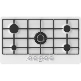 Schock STS955WH | SILVER PC 90 |5 FUOCHI GAS - TRIPLA CORONA 3,8 Kw ACCENSIONE - VALVOLE DI SICUREZZAGRIGLIE IN PIATTINA MAGGI