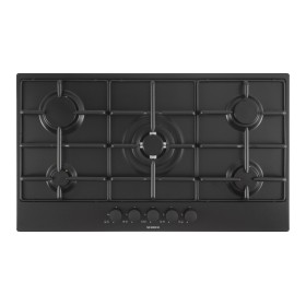 Schock STS955BK | SILVER PC 90 |5 FUOCHI GAS - TRIPLA CORONA 3,8 Kw ACCENSIONE - VALVOLE DI SICUREZZAGRIGLIE IN PIATTINA MAGGI