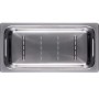 Schock 629017 | E  VASCHETTA INOX  | Acciaio Inox 304 | 185x368x110 | INOX  | Vaschetta fresata per Vero N100 e Nemo N100/N100S