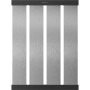 Schock 629725EDM | S   COLATOIO LAMELLARE |Colatoio lamellare in barre di alluminio ripieghevole per serie Wembley - Signus Tia