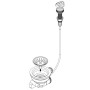 Schock 628100 | W  SALTARELLO 1 VIA |Saltar. una via universale, no galaxy/brooklyn/wembley/prepstation/tia/greenwich |  | INOX