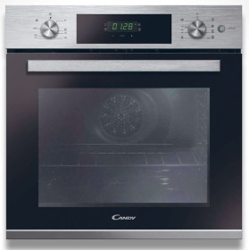Candy BI SuperPrice FCT615X/1 | Forno Ventilato, Display+2 manopole, 8 Funzioni + 1 Vapore,Capacità 70 litri, Sistema di pulizia
