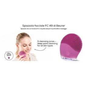 BEURER FC49 | PED | SPAZZOLA FACCIALE 2IN1 WATERPROOF ROSA