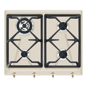SMEG SRV864AVOGH2 | INCASSO | P.COTT.GAS 60CM 4F G.GHISA COLONIALE AVENA