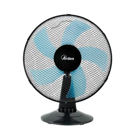 ARDES CLIMA AR5ST40N | VENTILAZIONE | VENTILAZIONE TAVOLO | VENTILATORE TAVOLO | VENT.TAVOLO 50W 5PALE 40CM 3VEL STEELO 40 NERO