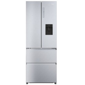HAIER HFR5719EWMG | FREE STANDING | FRIGO 4P. 444LT CE.E NOFROST DISP.ACQUA LED SILVER
