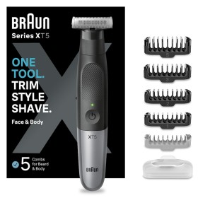 BRAUN PED | CURA PERSONA | RASATURA | REGOLA BARBA | REG.BARBA/CORPO RIC. W&D 5PETTINI NERO/SILVER