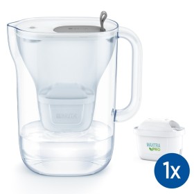 BRITA PED STYLEGREYPIU1MAXTRAPRO | CUCINA | TRATTAMENTO BEVANDE | CARAFFE FILTRANTI | CARAFFA FILTRANTE STYLE 2.4LT GREY +1MAXT