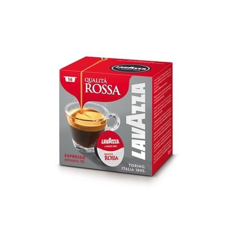 LAVAZZA 8843 | PED | CAPSULE CAFFE A MODO MIO QUALITA ROSSA 16PZ