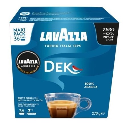 LAVAZZA 8272 | PED | CAPSULE CAFFE A MODO MIO DEK CREMOSO 36PZ