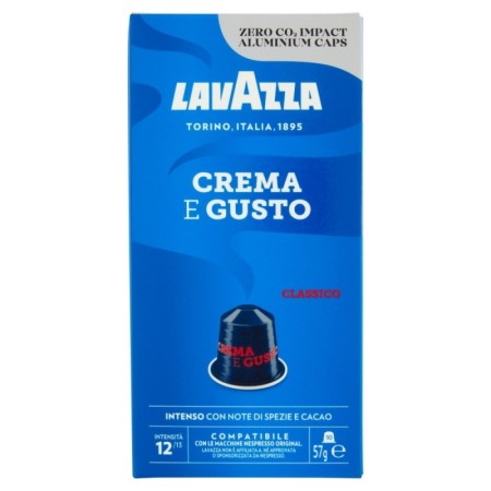 LAVAZZA 7002 | PED | CAPSULE CAFFE COMP.NESPRESSO ALU C&G CLASSICO 10PZ