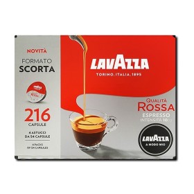 LAVAZZA PED 8241PROMO | ACCESSORI PED | ACCESSORI CAFFE' | CAPSULE/CIALDE CAFFE' | CAPSULE CAFFE QUALITA ROSSA 216PZ PROMO EXPER