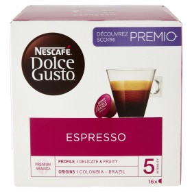 NESCAFE 12423691 | PED | CAPSULE CAFFE DOLCE GUSTO ESPRESSO 16PZ