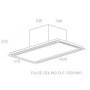 Elica PRF0173444A | Cappa Isola | HILIGHT-X H30 WH/A/100