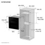 SAMSUNG NV7B5760WBKU5 | INCASSO | FORNO 60CM 76LT MULTIF. VAP. DUAL DOOR WIFI NERO 5
