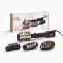 BABYLISS AS970E | PED | SPAZZOLA CAPELLI 4ACC. FUNZ.IONICA 2TEMP. NERO