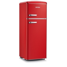 SEVERIN RKG8930 | FREE STANDING | FRIGO 2P. 206LT CE.E STATICO 3RIP. RETRO ROSSO