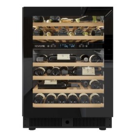 NEVADA SOTTOTOP NNW82-50D-BFG-NH (H82/60) Cantina Sottotop/FS da 46 bott., 2 Temp. da 2/20 gradi, Porta Full Glass, Maniglia in