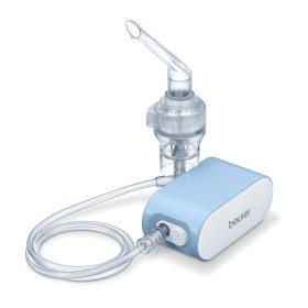 BEURER PED IH60 | CURA PERSONA | ELETTROMEDICALI | AEROSOL | INALATORE PISTONE 0.25ML/MIN 240V 50HZ BIANCO/BLU
