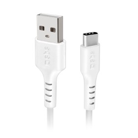 SBS TECABLEMICROC15W | TELEFONIA | CAVO DATI USB 2.0 A TYPE-C 15MT BIANCO
