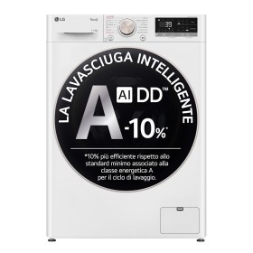 LG BIANCO D4R7011TSWG | LAVASCIUGA | LAVASCIUGA CARICO FRONTALE | LAVASCIUGA CARICO FRONTALE | LAVASC.C/F 1400G L.11KG-ASC.6KG C