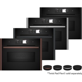 NEFF COLLECTION C29MY7MY0 Forno compatto pirolitico combi microonde Flex Design, profili e maniglia non inclusi, acqu
