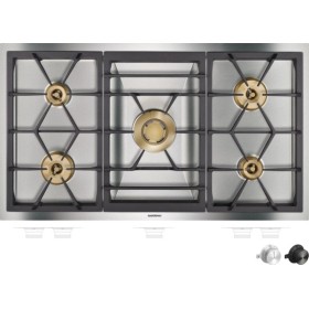 GAGGENAU VG491215 | Piani cottura | Gas | 400 | Piano cottura a gas Serie 400, 90 cm, 5 bruciatori, controllo completamente elet