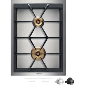 GAGGENAU VG425215 | Piani cottura | Gas -  Domino - Vario | 400 | Piano cottura a gas Serie 400, metano, 38 cm, 2 bruciatori in