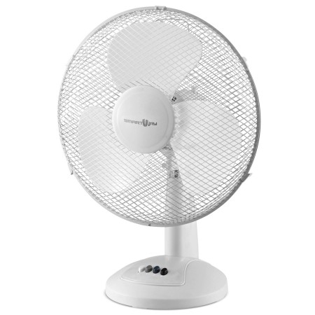 SMARTWAY CLIMA STVR40W | VENTILAZIONE | VENTILAZIONE TAVOLO | VENTILATORE TAVOLO | VENT.TAVOLO 50W PALA 40CM 3VEL BIANCO