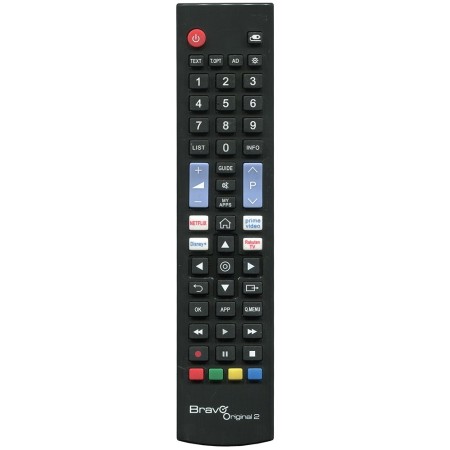 BRAVO ORIGINAL2 | ELETTRONICA | TELECOMANDO DEDICATO TV LG NERO