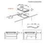 Electrolux BI LIT30231C Ex EHH3320NOK 30 cm - induzione - Controllo elettronico Touch Control - 2 zone