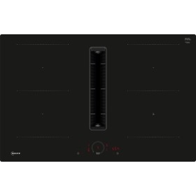 NEFF LINE V58NHQ4L0 Piano ad induzione con ventilazione integrata 80 cm, 2 zone CombiInduction, Twist Touch control,