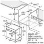 BOSCH LINE BI HBG7341B1 | Forni | SER8 | Forno  EcoClean per parete posteriore, Cleaning Assistance (idrolisi) ring digitale TFT