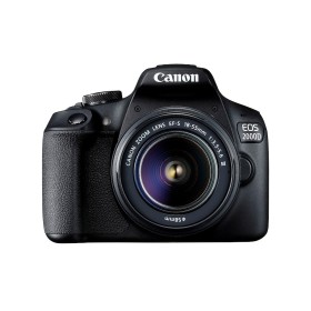 CANON EOS2000DEFS1855DC | ELETTRONICA |FOTOCAMERE DIG. REFLEX | FOTO.REFLEX 3FHD 24.1MP +OB.EF-S 18-55 DC WIFI BK
