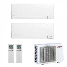 MITSUBISHI MXZ2F42VF32535VG2VKIT | CLIMA |COND.FISSO DUAL SPLIT POMPA INVERTER** | COND.DUAL 2.5+3.5KW A+++/A++ R32 KIRIG.S WIFI