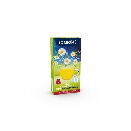 CAFFE BORBONE RESCAMOMILLA10 | PED | CAPSULE COMP.NESPRESSO CAMOMILLA E MELATONINA 10PZ