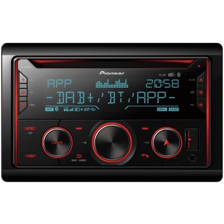 PIONEER FHS820DAB | ELETTRONICA | SINTO CAR CD USB/BT AUX 2DIN COMP.IOS/ANDROID