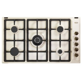 DE LONGHI AVL59PRO | INCASSO |PIANI COTTURA GAS 81-90CM | P.COTT.GAS 90CM 4F+1DOPPIA CORONA G.GHISA AVENA