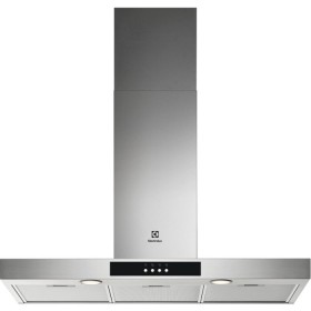 Electrolux New LFT529X | 90 cm - Nuova struttura camino Arredo - Classe energetica B - Portata massima aspirante 600 mc/ora  - 1