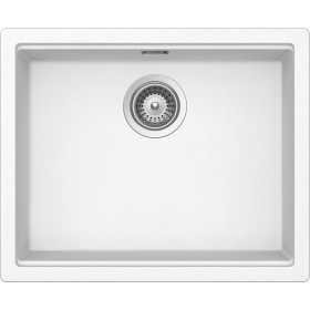 Schock LATN100LU01 |LAHTI N100LU | 1 VASCA SOTTOTOP  - CRISTALITE - BORDO FUNZIONALE PER ACCESSORI
GANCI SOTTOTOP INCLUSI | 500x