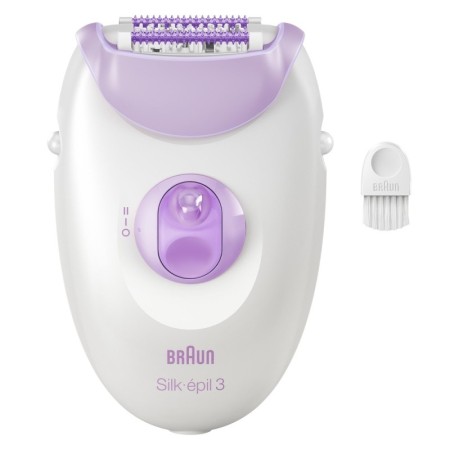 BRAUN SE3000 | PED |EPILATORI NORMALI | EPILATORE 20PINZE 2VEL. BIANCO/VIOLA