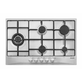 GLEM GAS GT85TIX- | PIANI COTTURA A GAS | 4 f.gas + 1 tripla corona da 3,8 KW a sinistra - accensione sottomanopola  - griglie i