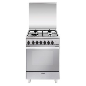 GLEM GAS U664MI | LINEA UNICA        | 60x60 3f. gas + 1 tripla corona da 3,6 KW, forno elettrico multifunzione 8 selezioni - RE