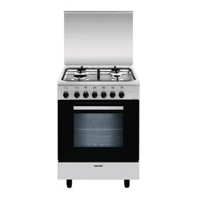 GLEM GAS A654MI6 | LINEA ALPHA              | 60x50 4 f gas,  forno elettrico multifunzione a 6 selezioni - INOX - CLASSE A