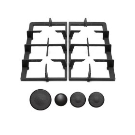 GLEM GAS GRGR66 | ACCESSORI | °KIT 2 GRIGLIE GHISA ALPHA E RUSTICA 60X60+4COP/N/OP