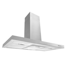 GLEM GAS GHB986IXA | CAPPE ASPIRANTI | 90 cm - 1 Motore -  Tre velocità - portata di aspirazione 679 mc/h - filtri metallici ANT