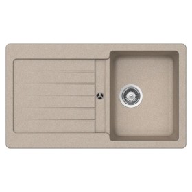 GLEM GAS LS1G86S | LAVELLI | 86X50 - 1 vasca + gocciolatoio - pilette 31/2 - SABBIA