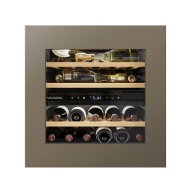 Nevada NNW60-25DA-WP-PL | INCASSO | INCASSO SOTTOPIANO Cantina Vino da 24 bottiglie, Doppia Temperatura, Finitura Pannellabile c