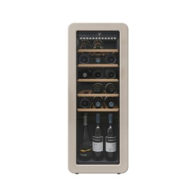 Vinum Design NVD90-24S-WHITE | LIBERO POSIZIONAMENTO Cantina Vino da 24 bottiglie, Singola Temperatura, Finitura Porta Bianca co